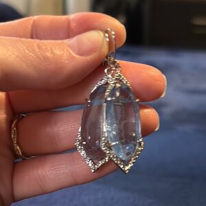 Elegant Silver and Blue Gemstone Earrings